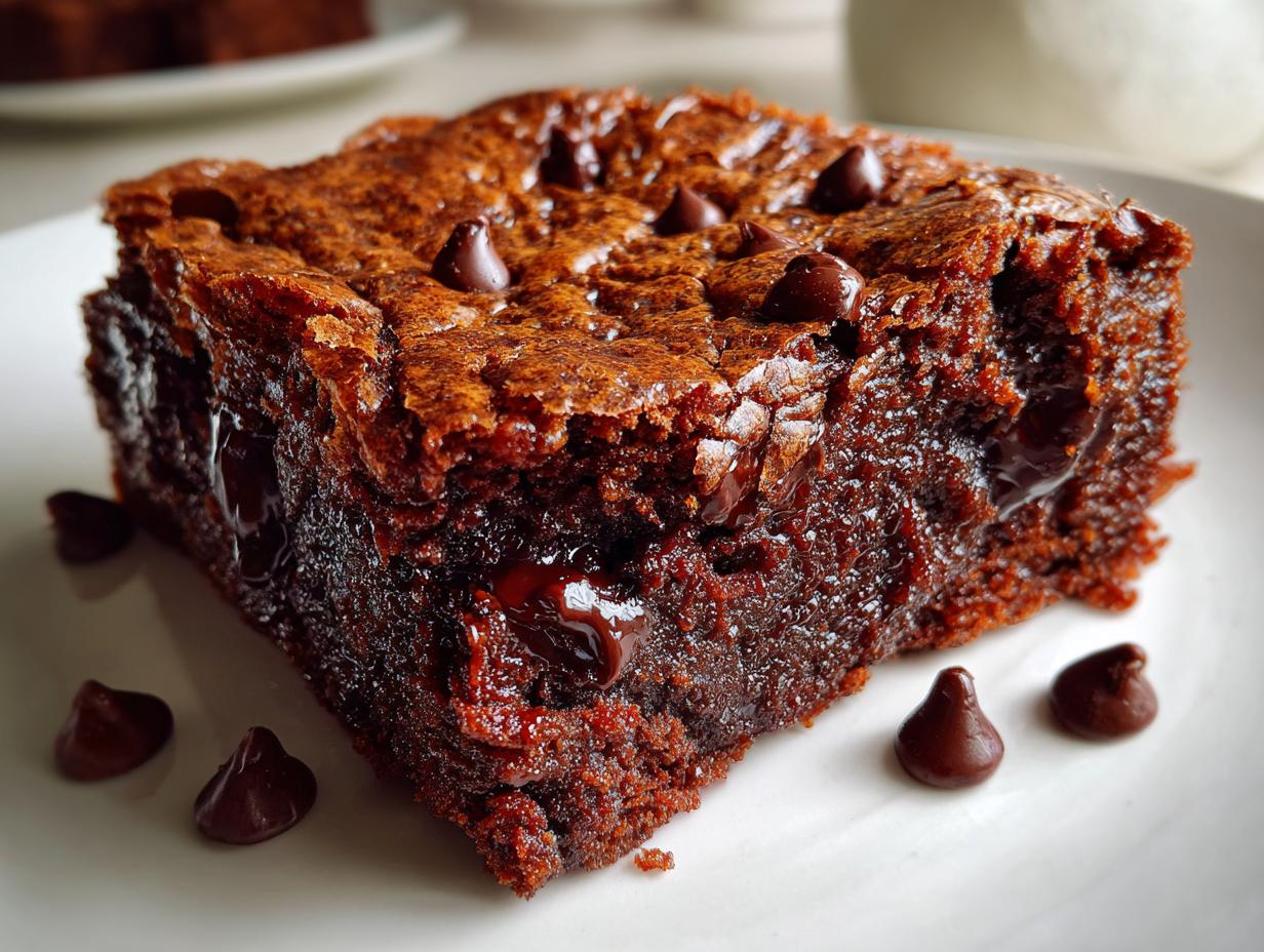 Flourless Pumpkin Brownies