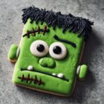 Spooky Frankenstein Face Cookies That Kids Adore 8 Frankenstein Face Cookies