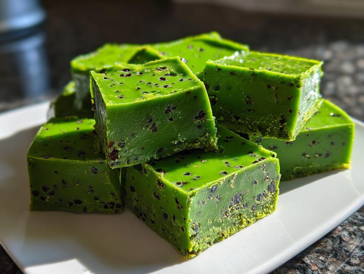 Frankenstein Green Fudge