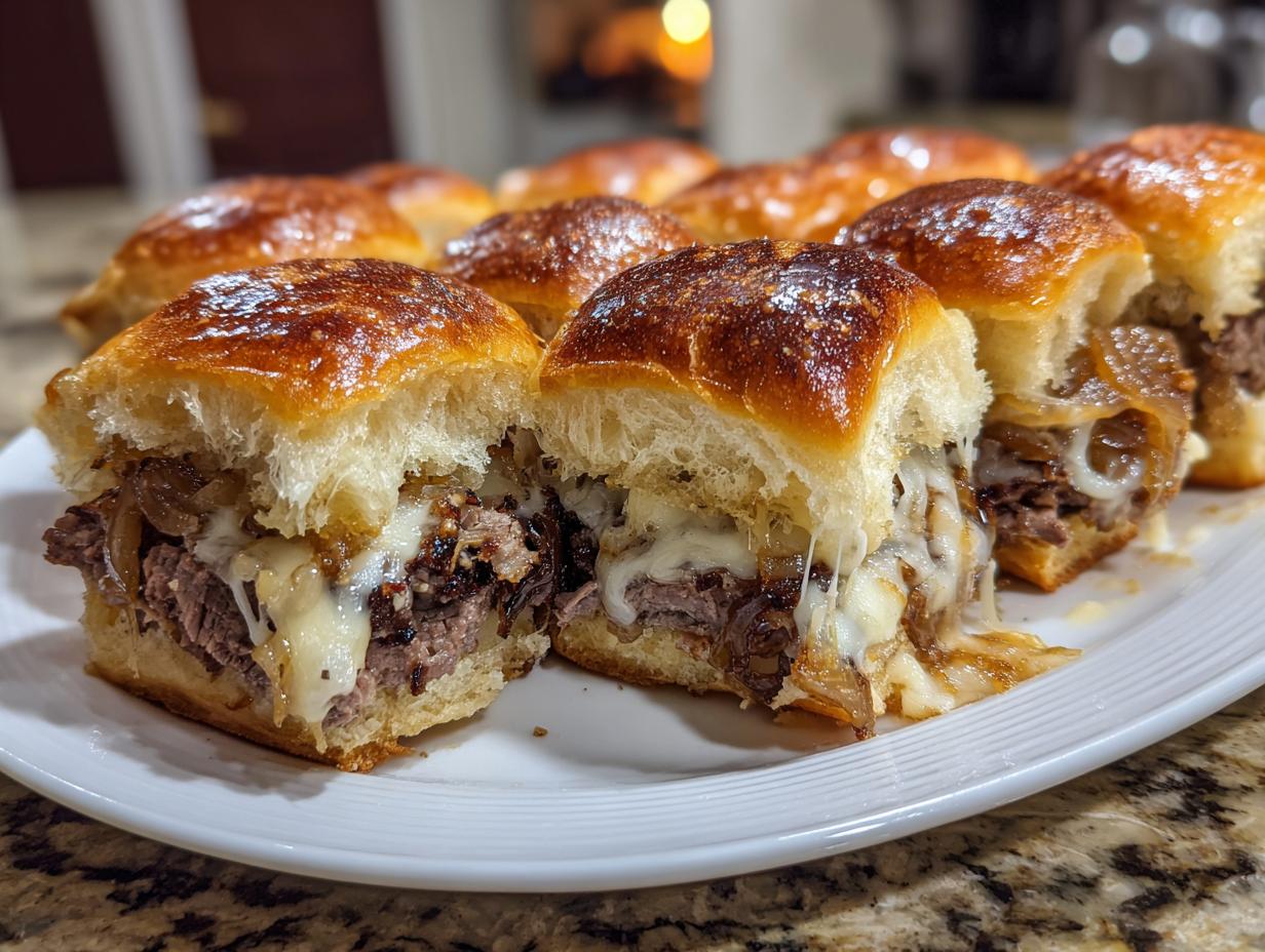French Onion Soup Sliders