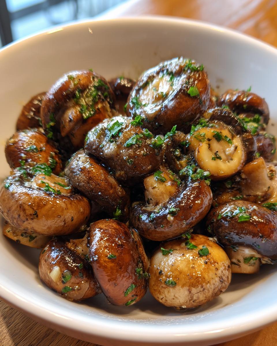 15-Minute Garlic Butter Mushrooms: Irresistible & Easy 5 Garlic Butter Mushrooms - detail 1
