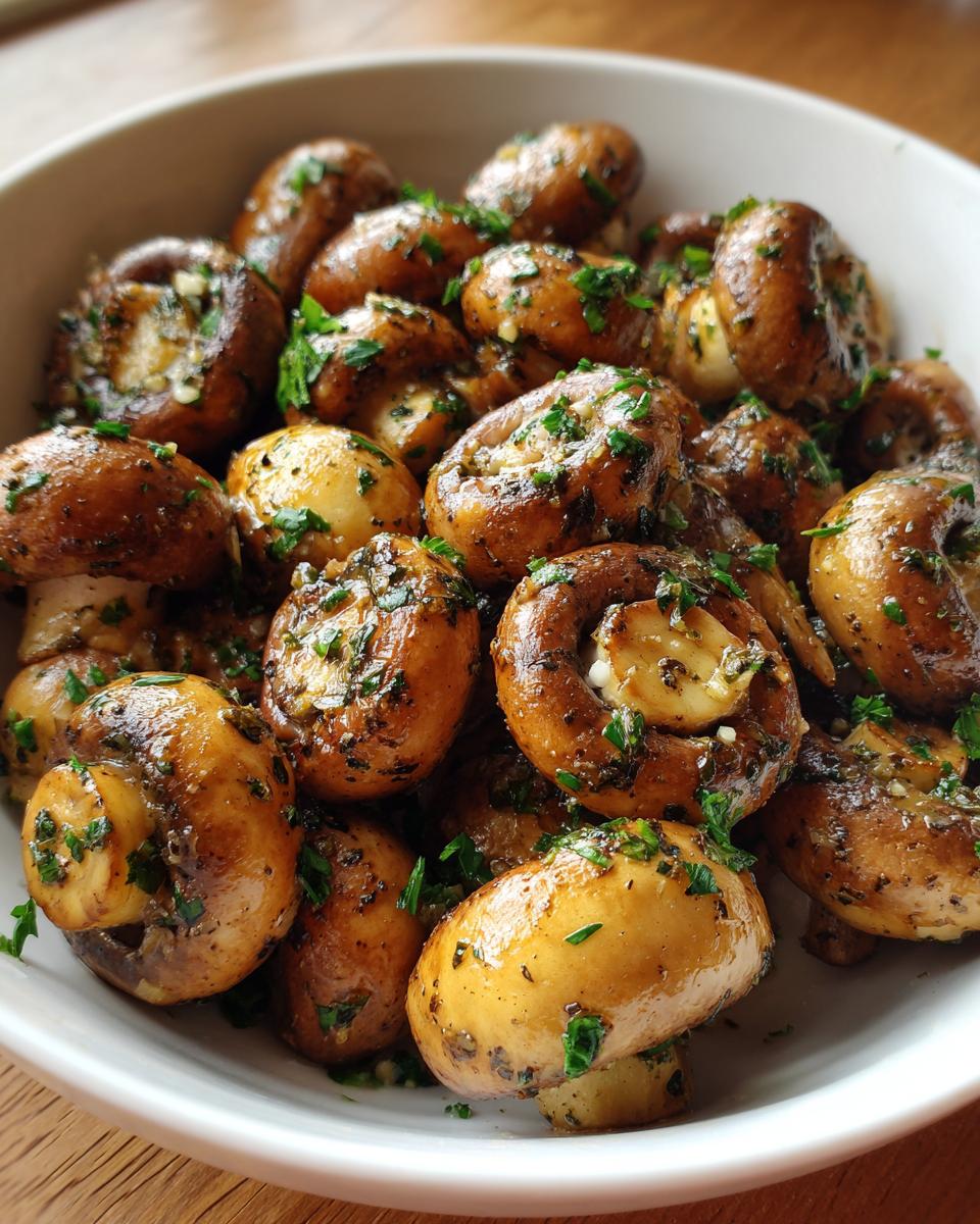 15-Minute Garlic Butter Mushrooms: Irresistible & Easy 6 Garlic Butter Mushrooms - detail 2