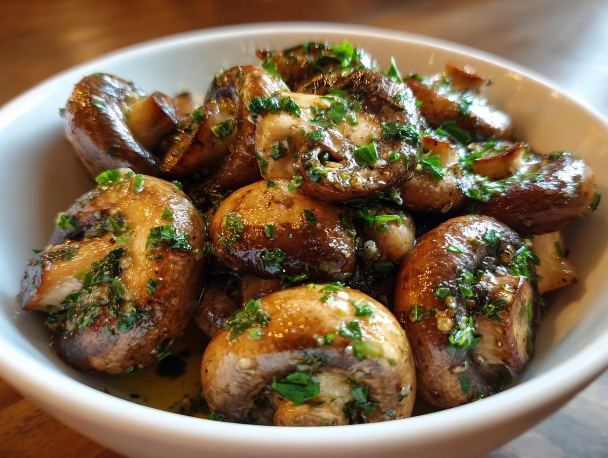 Garlic Butter Mushrooms