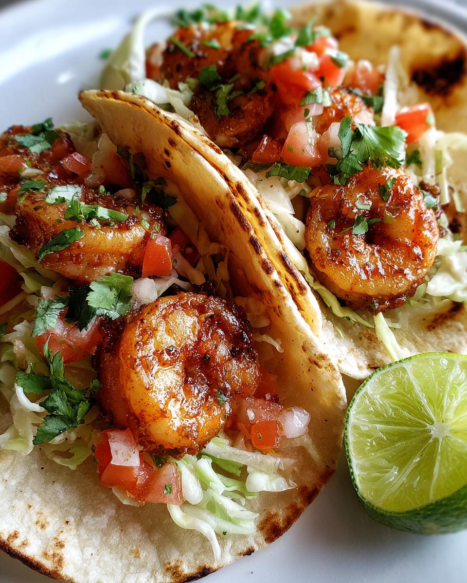 Garlic Butter Shrimp Tacos (seafood twist) - detail 1