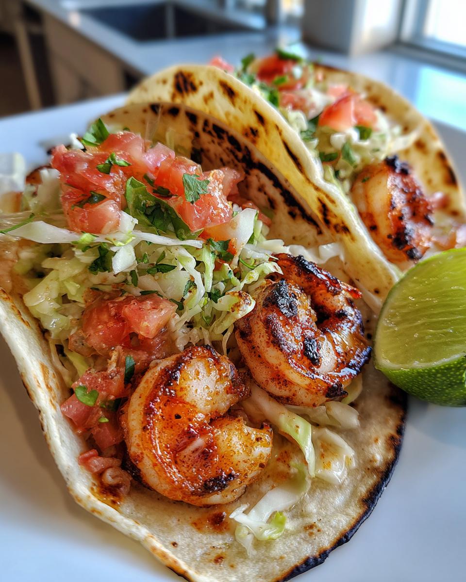 Garlic Butter Shrimp Tacos (seafood twist) - detail 4