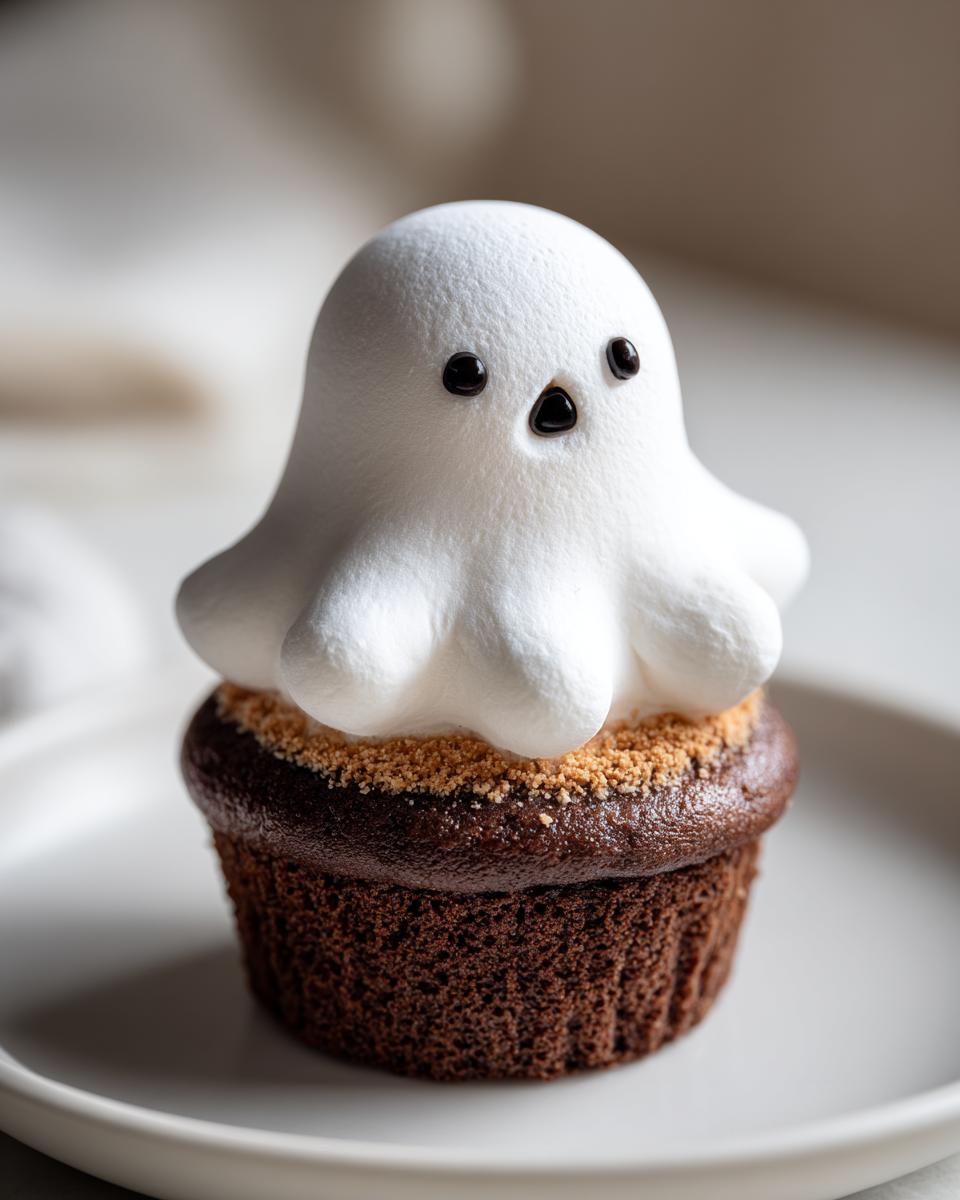 Ghost S’mores Cupcakes