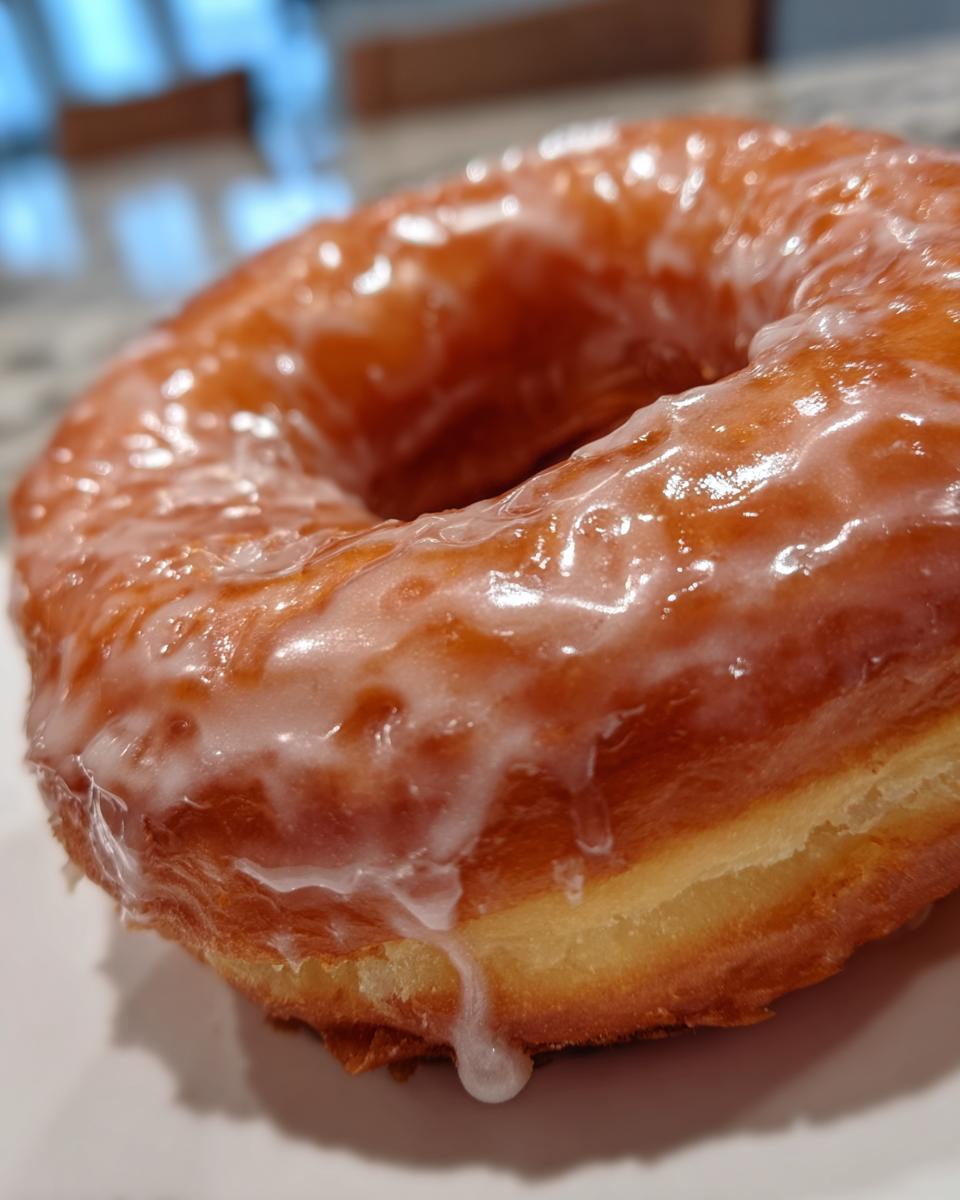 Glazed Pumpkin Old-Fashioned Doughnuts - detail 2