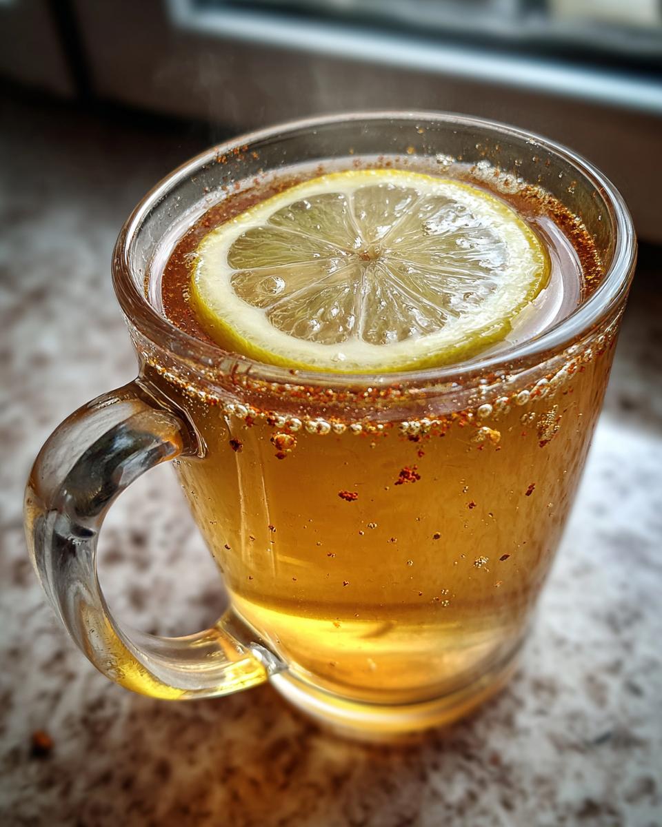 Hot Honey Lemon Tea - detail 1