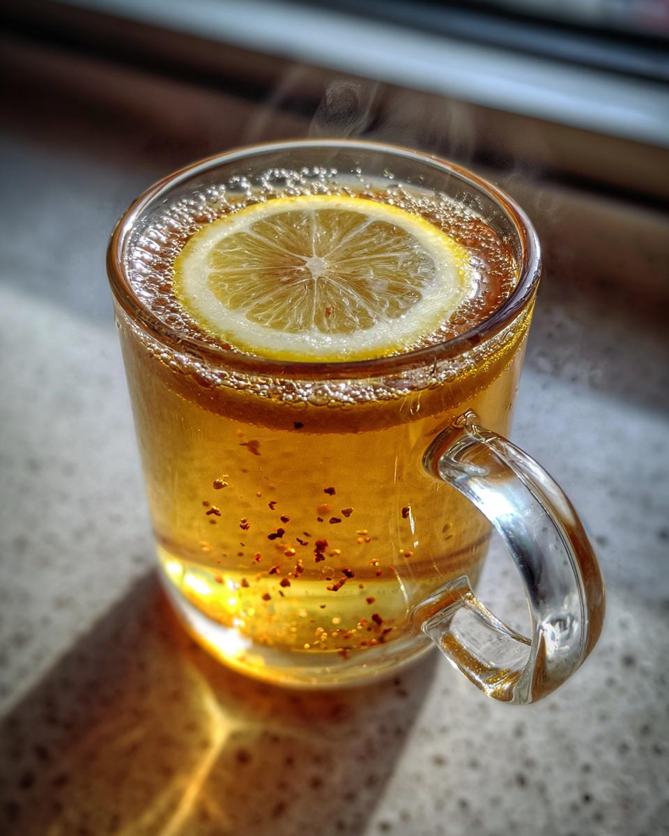 Hot Honey Lemon Tea - detail 2