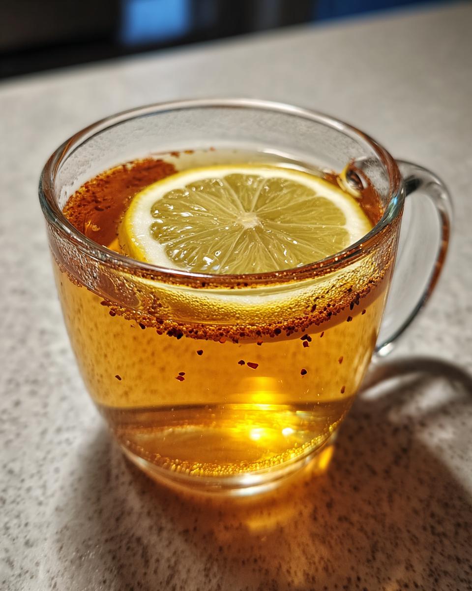 Hot Honey Lemon Tea - detail 3
