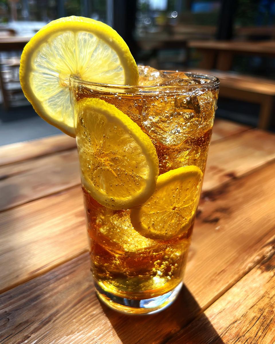 Iced Lemon Tea - detail 1