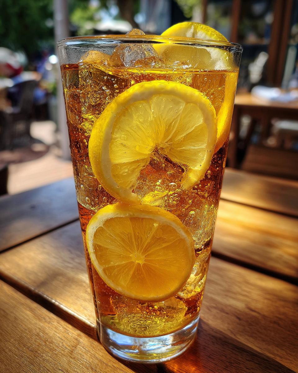 Iced Lemon Tea - detail 3