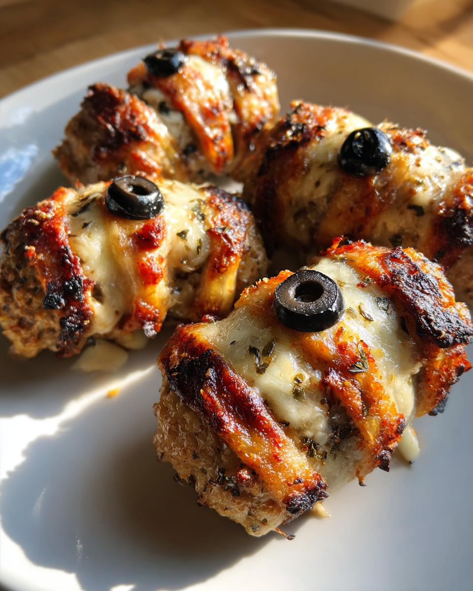 27 Delicious Italian Herb Mummy Meatballs Your Kids Will Devour 5 Italian Herb Mummy Meatballs - detail 2