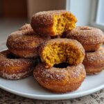 Light and Spicy Baked Pumpkin Donuts in Just 30 Minutes 6 Light and Spicy Baked Pumpkin Donuts with applesauce