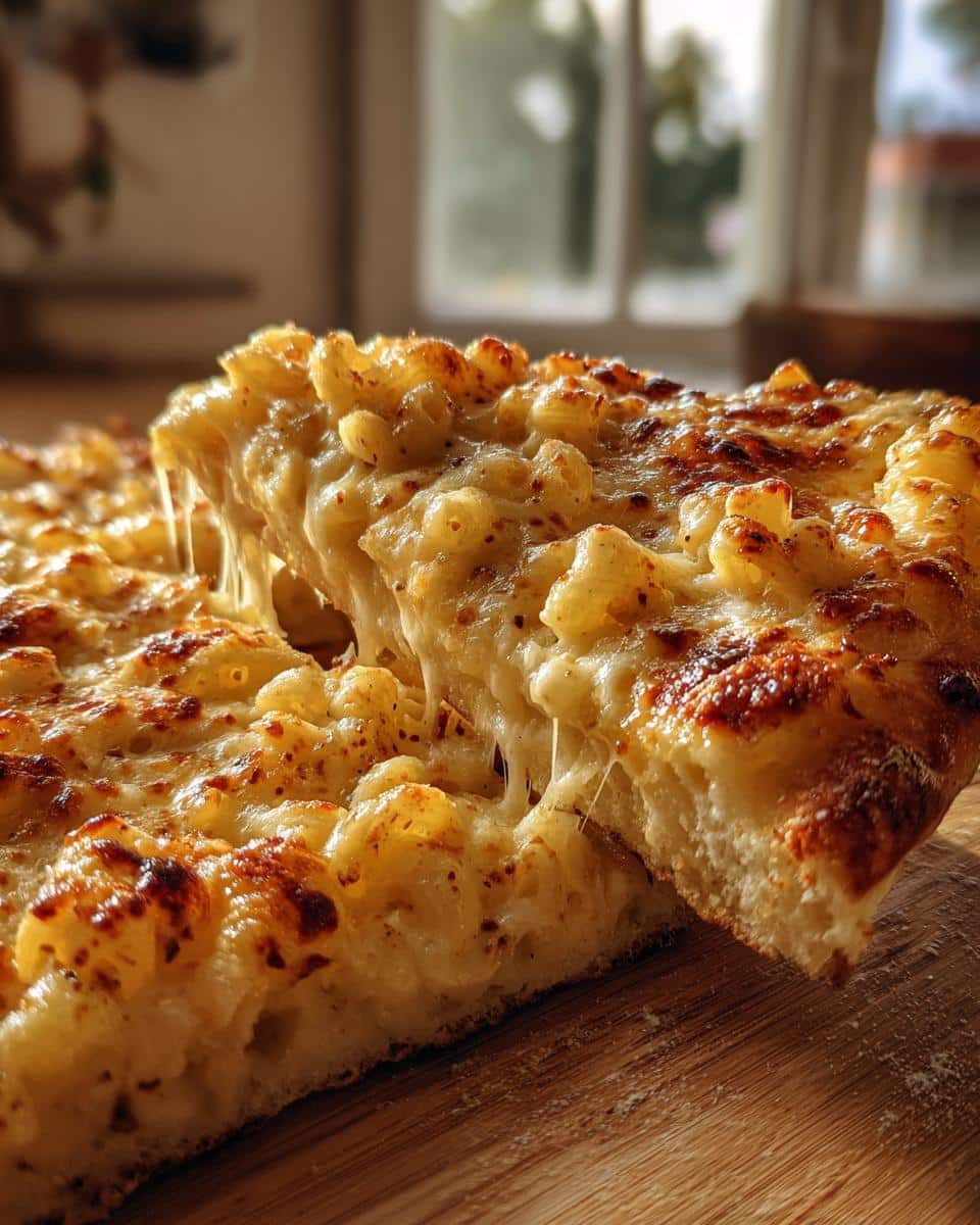 Mac and Cheese Pizza - detail 1