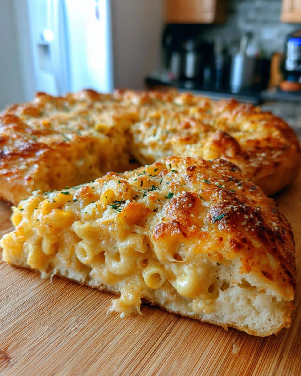 Mac and Cheese Pizza - detail 2