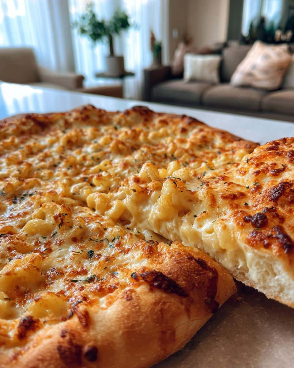 Mac and Cheese Pizza - detail 4