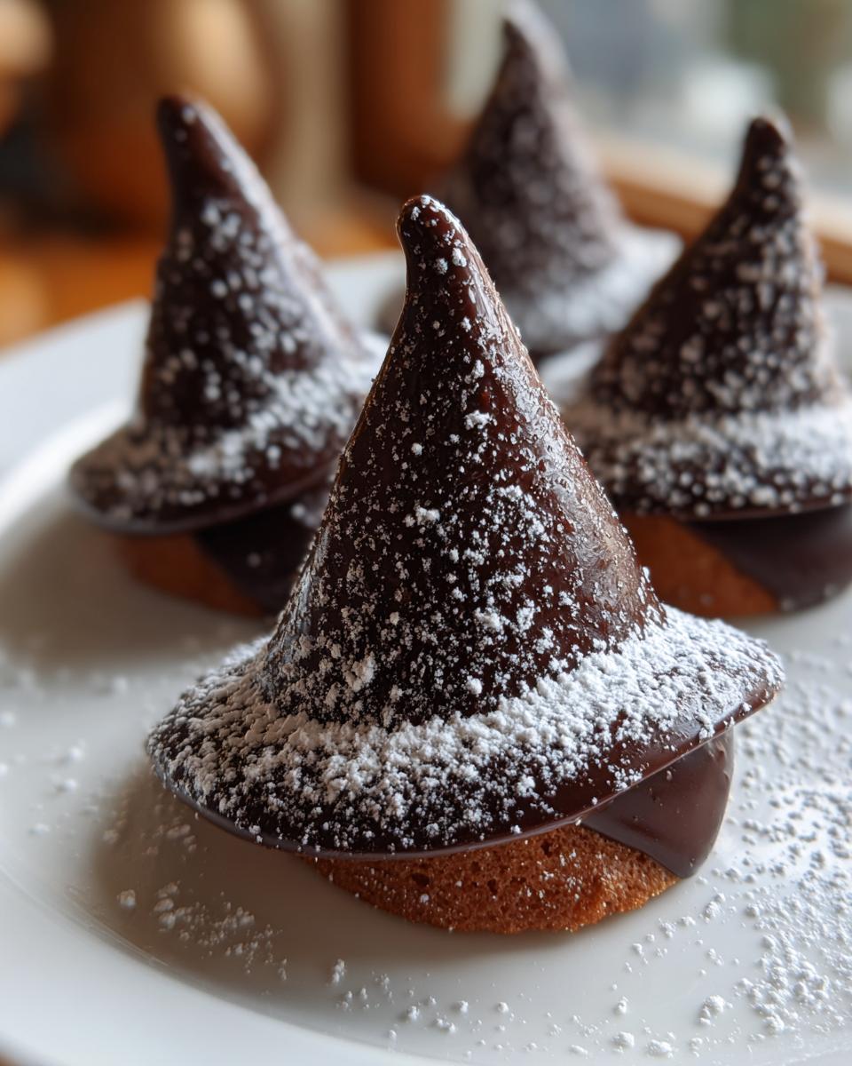 Marzipan Witch Hats - detail 1
