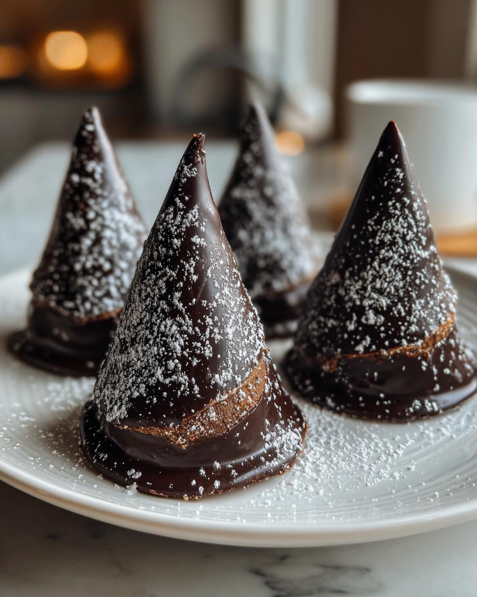 Marzipan Witch Hats - detail 3