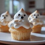 Spooky Yet Easy Meringue Ghost Cupcakes Nobody Can Resist 2 Meringue Ghost Cupcakes