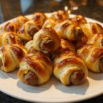 30-Minute Mini Appetizer Mummy Meatballs - Spooky Delight 10 Mini Appetizer Mummy Meatballs
