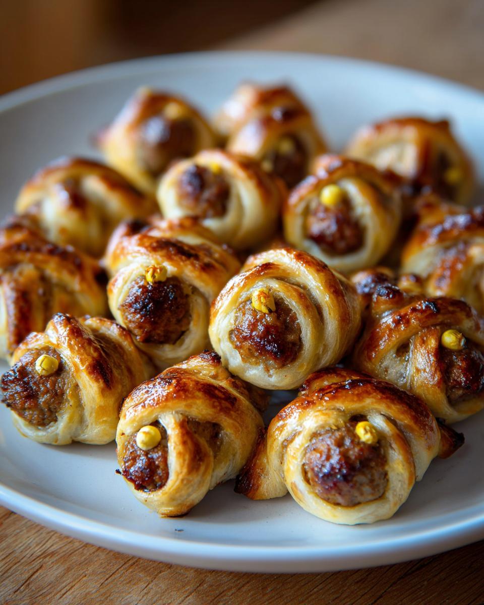 Mini Appetizer Mummy Meatballs - detail 3