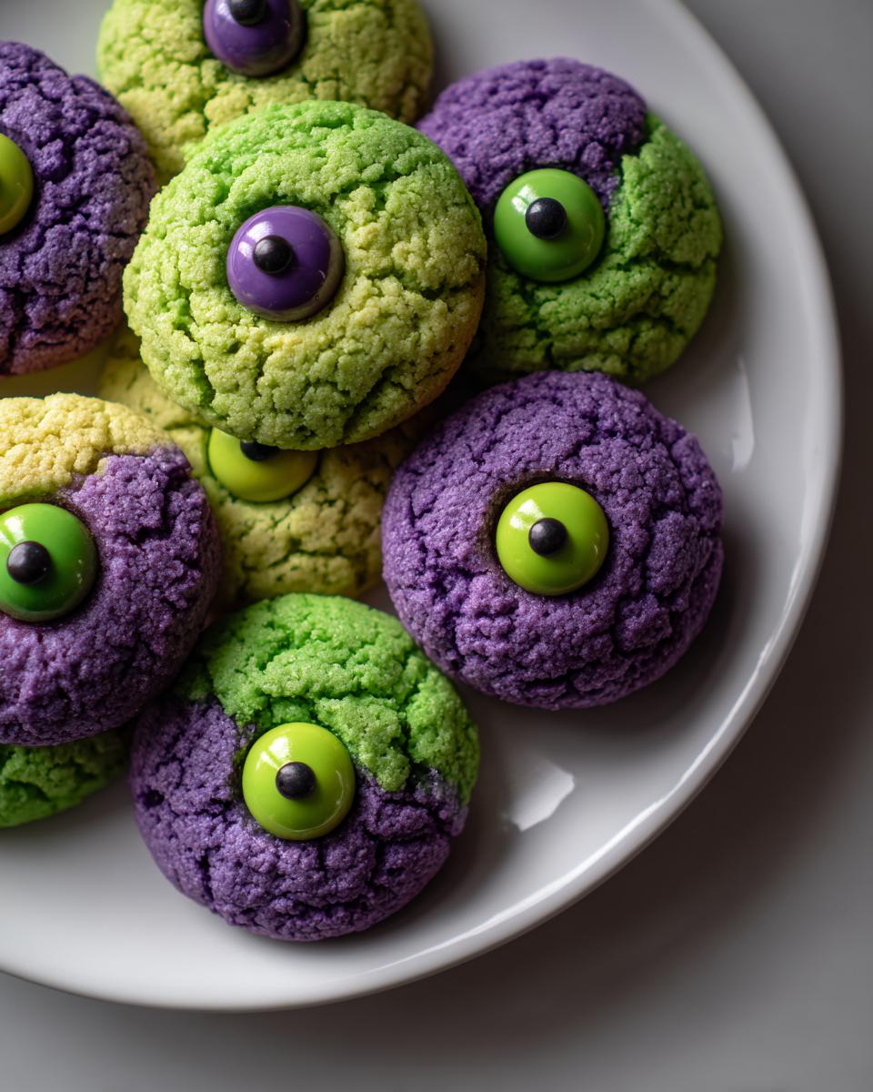 Spooky Monster Eye Cookies Kids Will Gobble Up in 5 Minutes 4 Monster Eye Cookies - detail 1