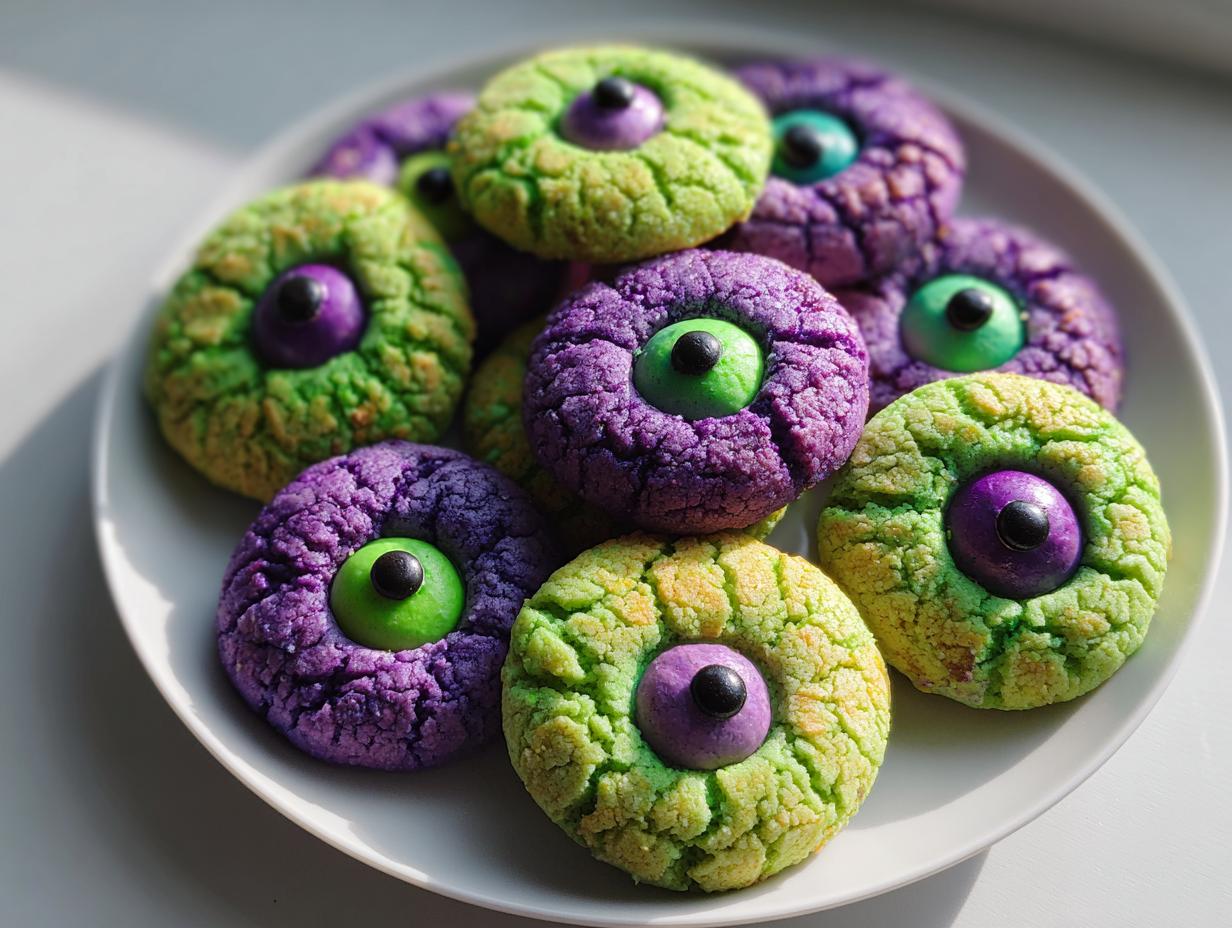 Monster Eye Cookies