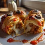 Spooky Mozzarella-Bandaged Mummy Meatballs You’ll Adore 6 Mozzarella-Bandaged Mummy Meatballs