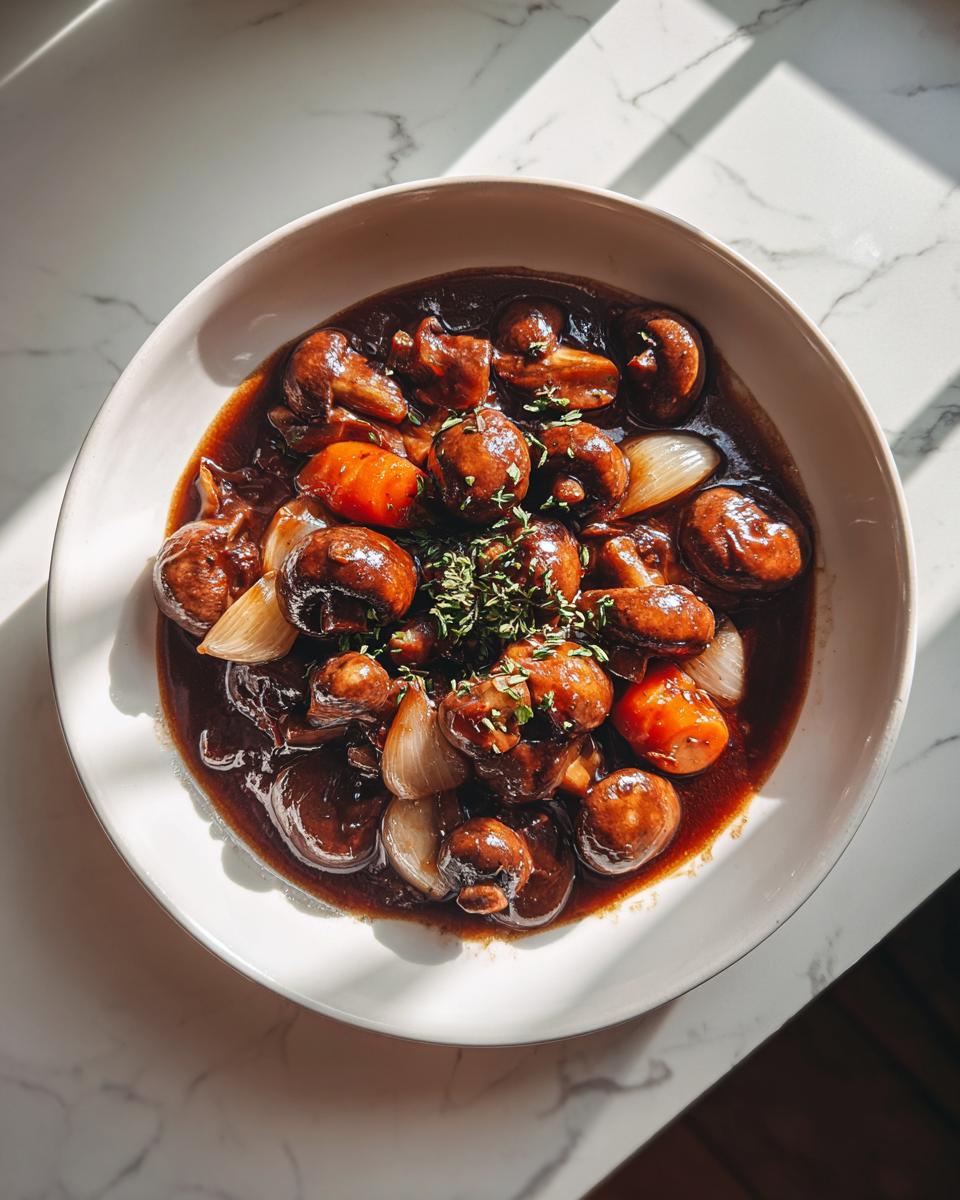 Hearty Mushroom Bourguignon Recipe That Will Wow Your Guests 4 Mushroom Bourguignon - detail 1