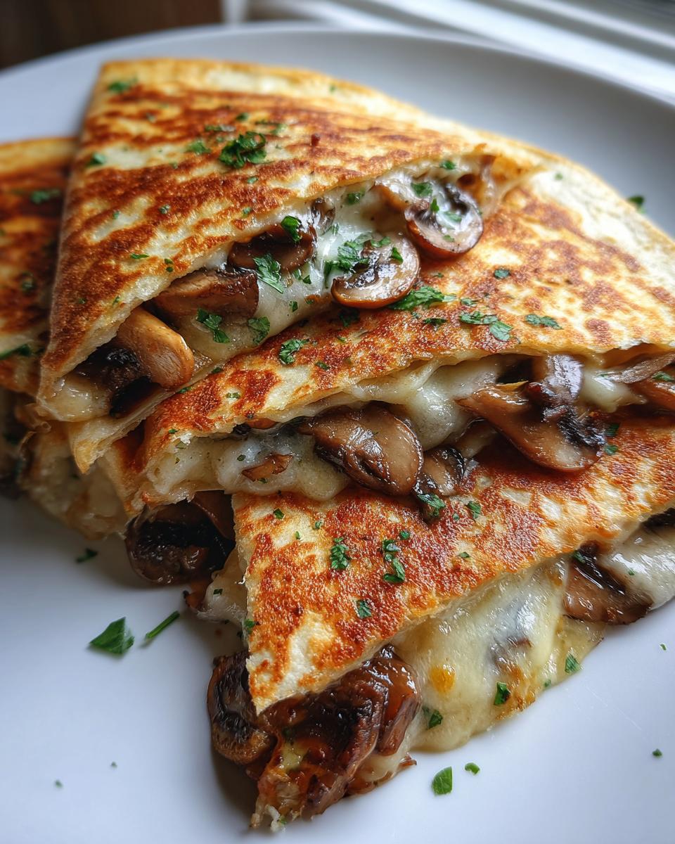 Mushroom Quesadillas Recipe: Irresistible 20-Minute Meal Magic 5 Mushroom Quesadillas - detail 1