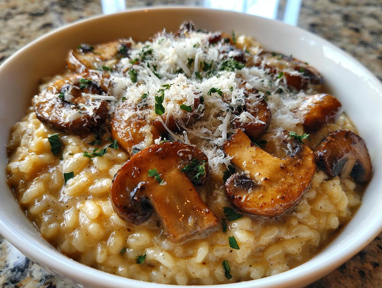 Mushroom Risotto
