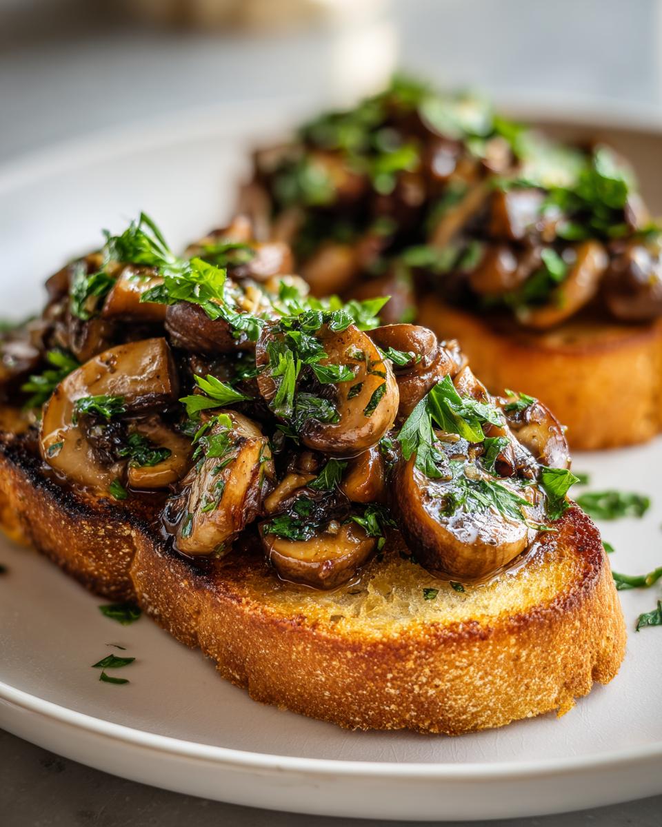 Mushroom Toast - detail 1