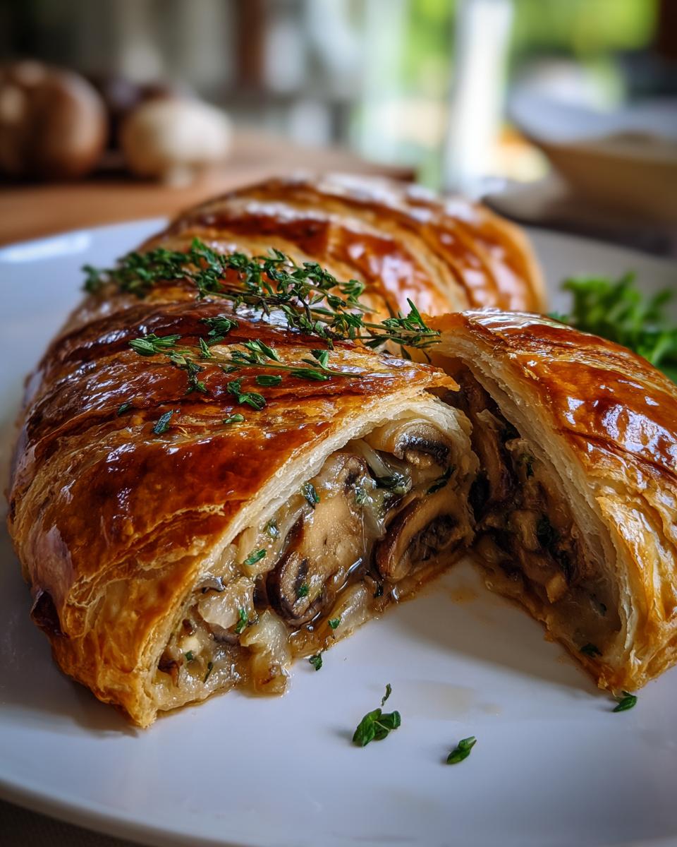 Irresistible Mushroom Wellington Recipe in Just 30 Minutes 6 Mushroom Wellington - detail 1