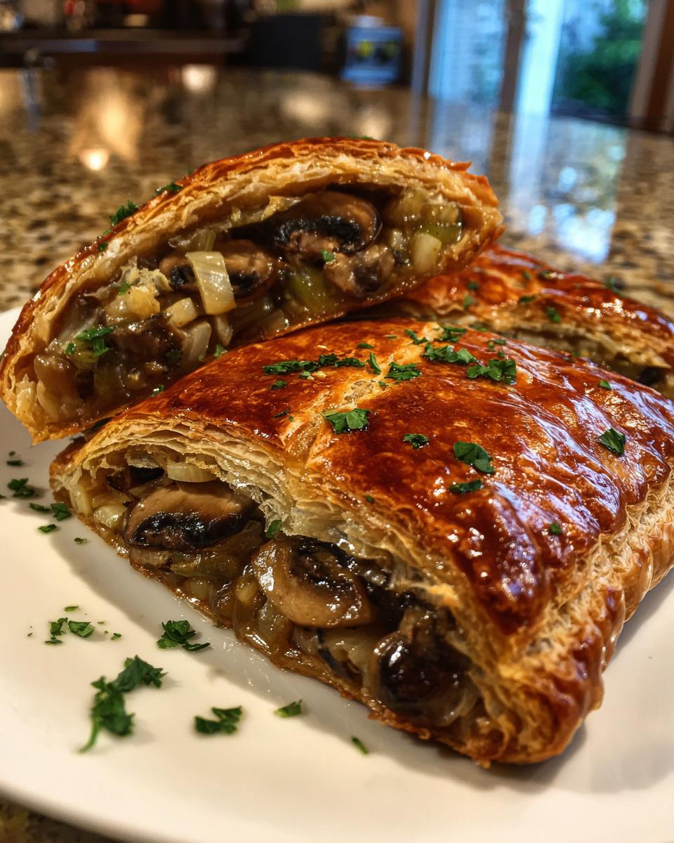 Irresistible Mushroom Wellington Recipe in Just 30 Minutes 7 Mushroom Wellington - detail 2
