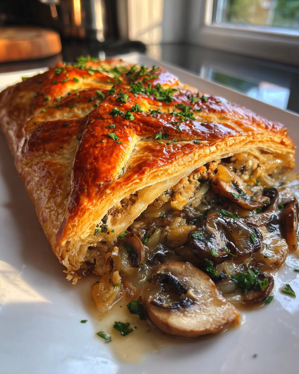 Irresistible Mushroom Wellington Recipe in Just 30 Minutes 9 Mushroom Wellington - detail 4