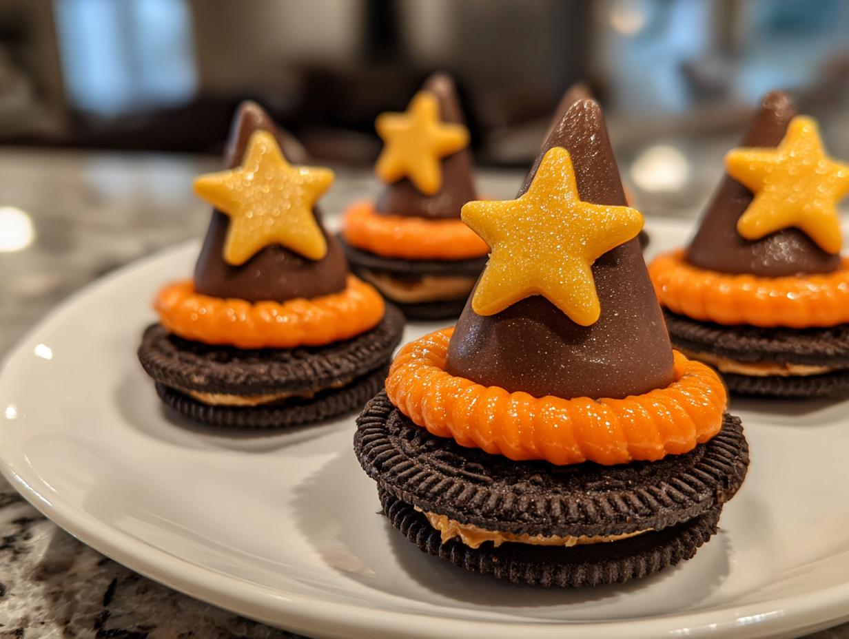 Peanut Butter Cup Witch Hats