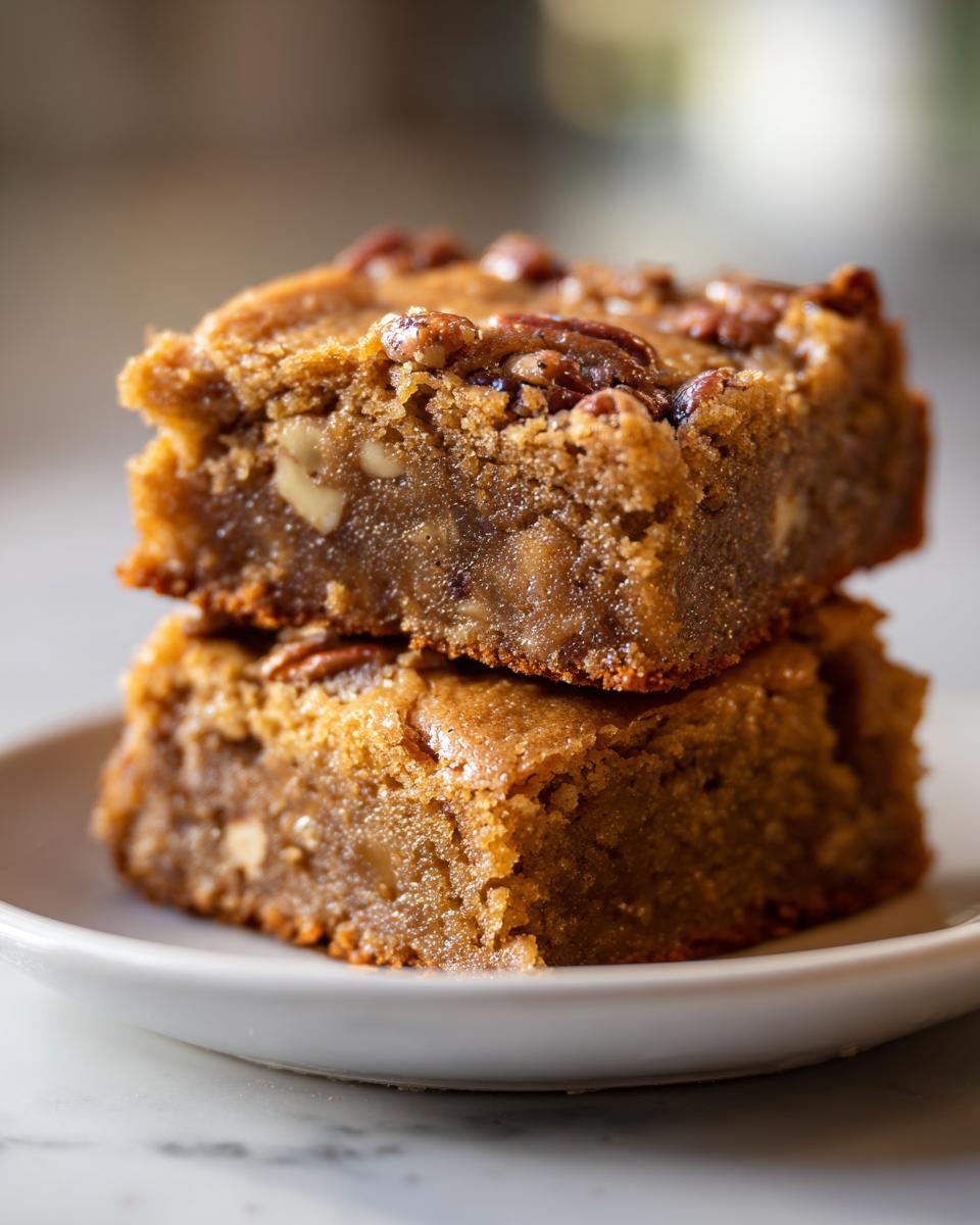 Irresistible Pecan Blondies You'll Crave Forever - 6 Simple Steps 5 Pecan Blondies - detail 1