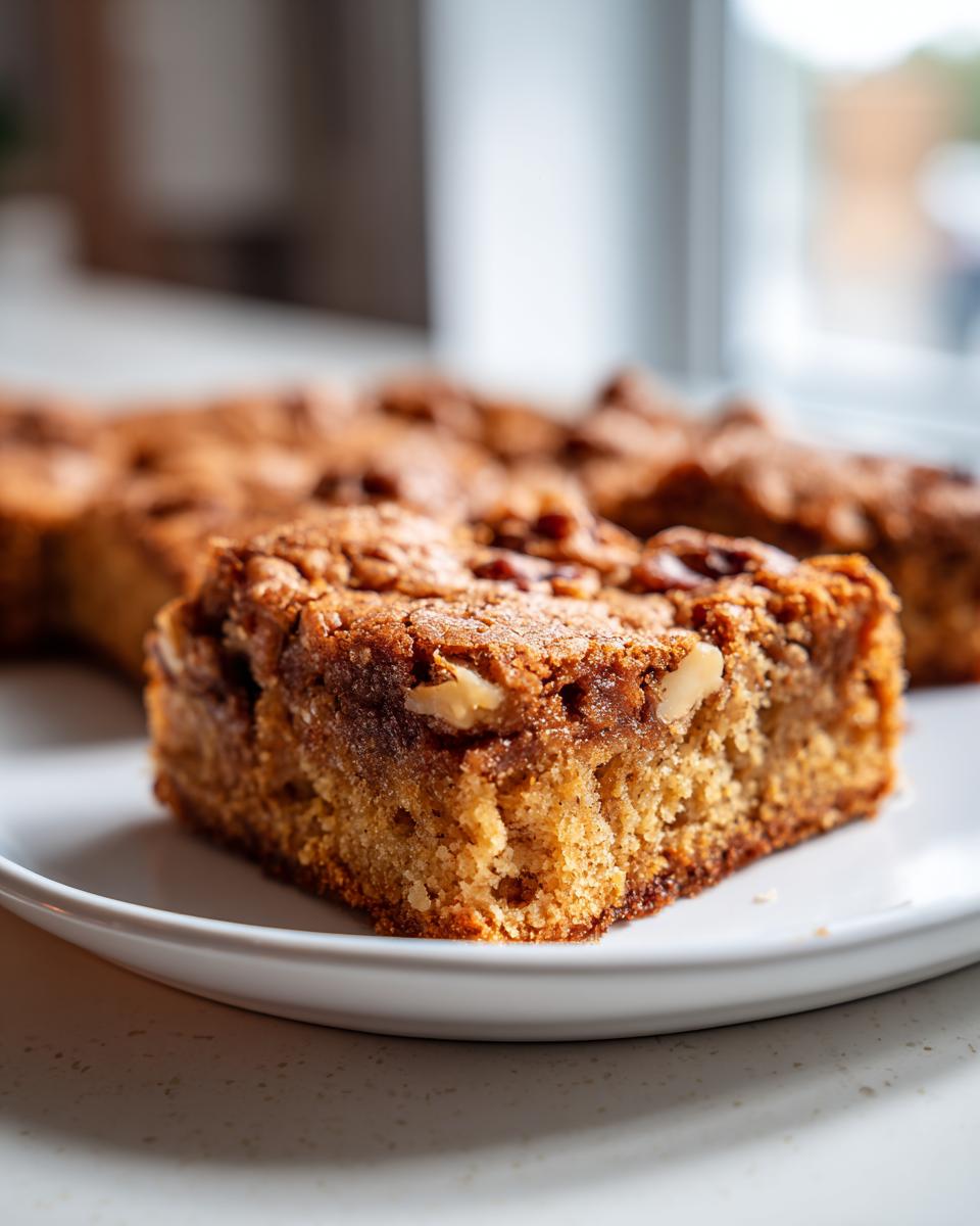 Pecan Blondies - detail 2