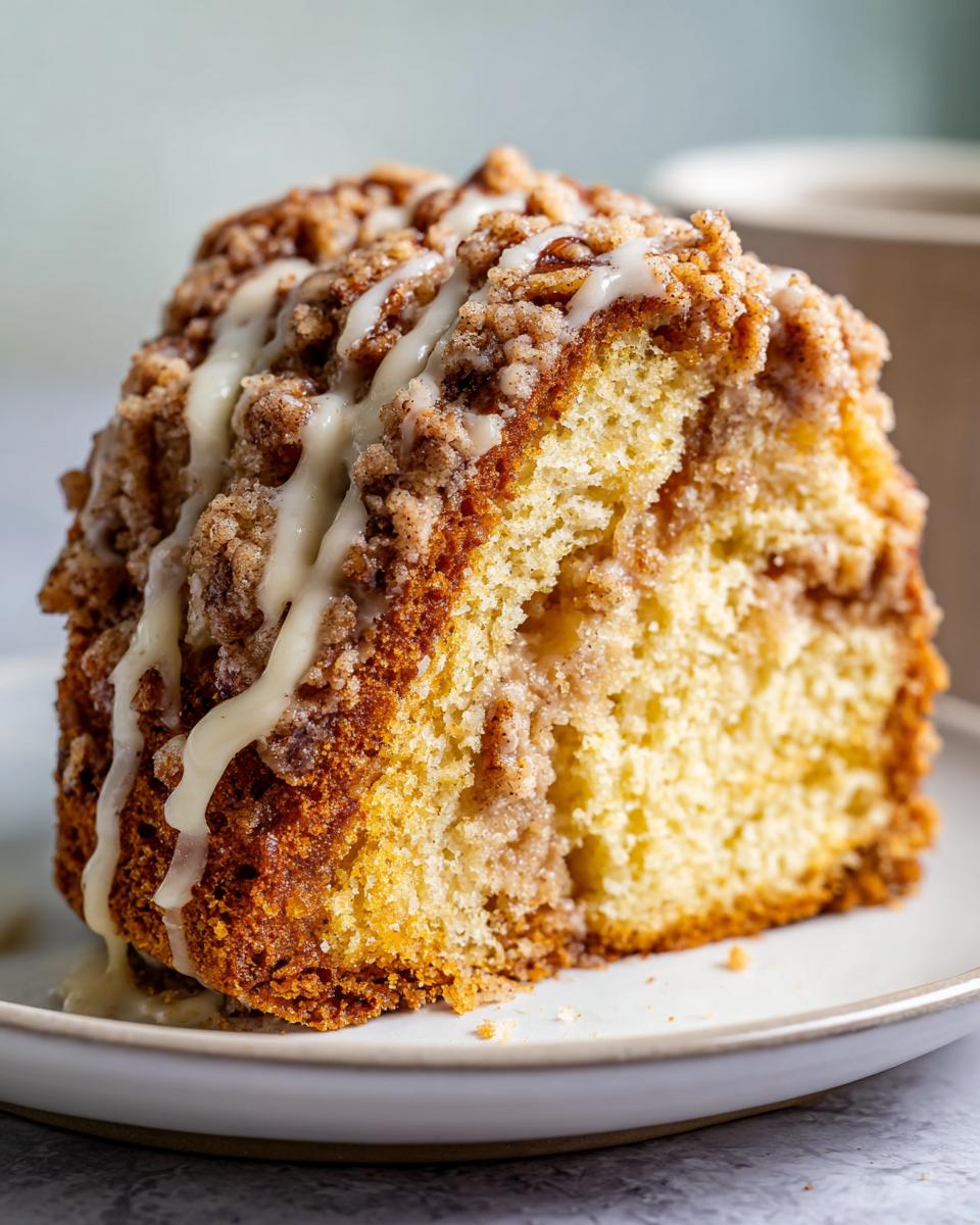 Decadent Pecan Coffee Cake Recipe with 2 Layers of Joy 9 Pecan Coffee Cake - detail 4