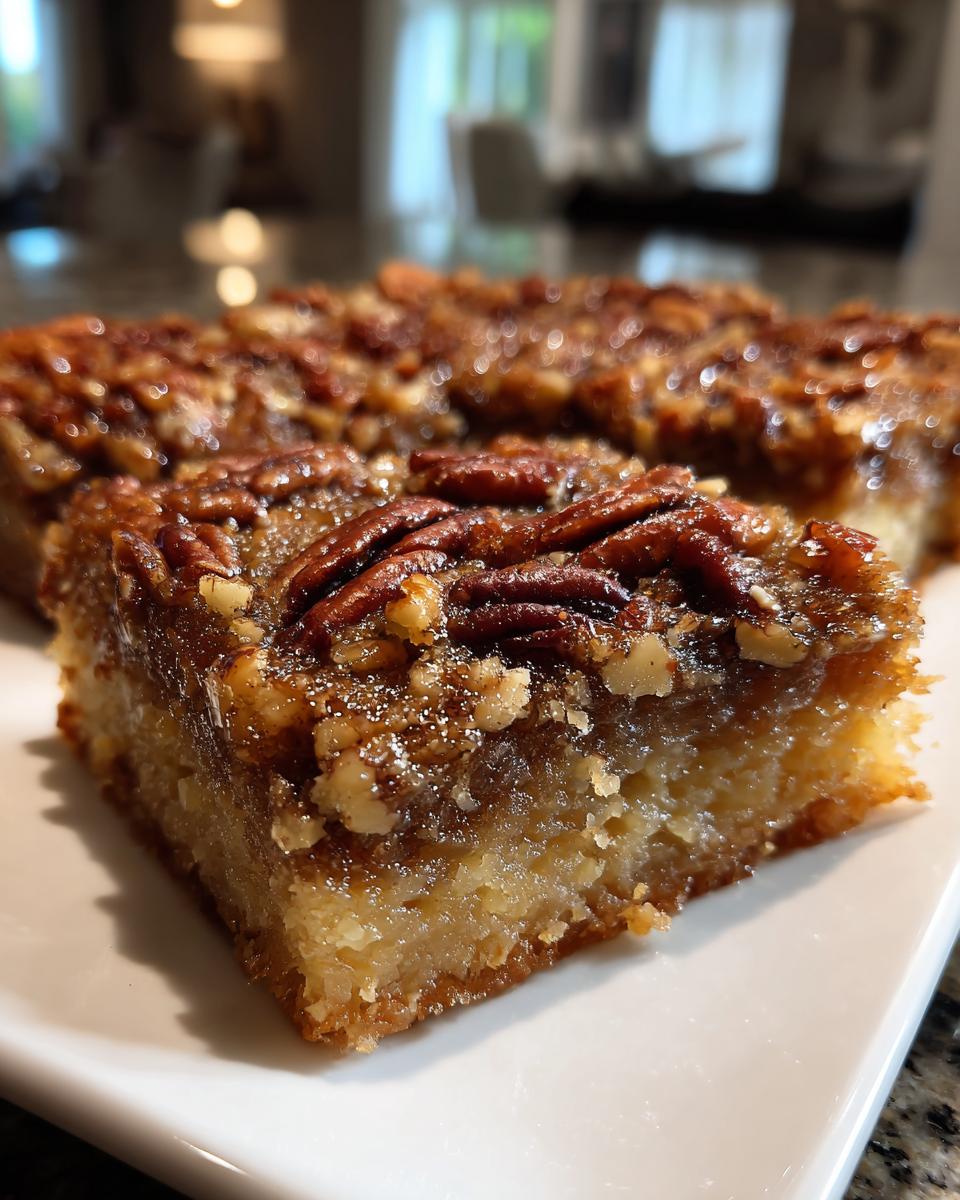 Irresistible Pecan Pie Bars in Just 3 Easy Steps 6 Pecan Pie Bars - detail 1