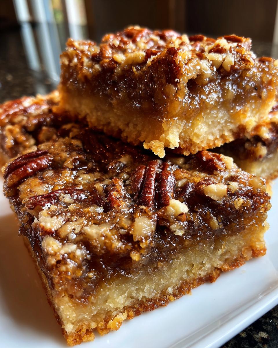 Irresistible Pecan Pie Bars in Just 3 Easy Steps 9 Pecan Pie Bars - detail 4