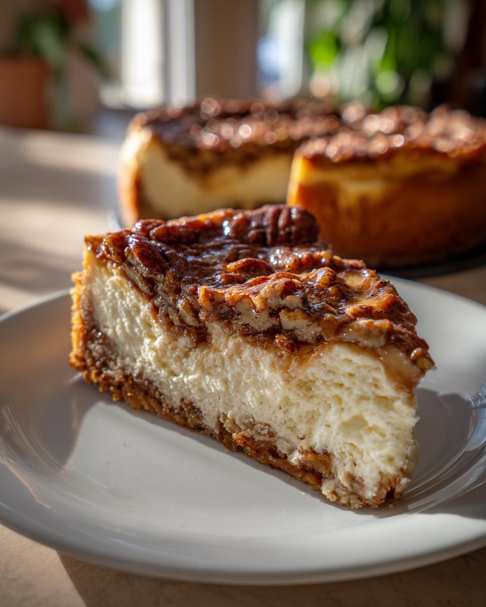 17 Irresistible Pecan Pie Cheesecake Secrets Revealed 6 Pecan Pie Cheesecake - detail 1