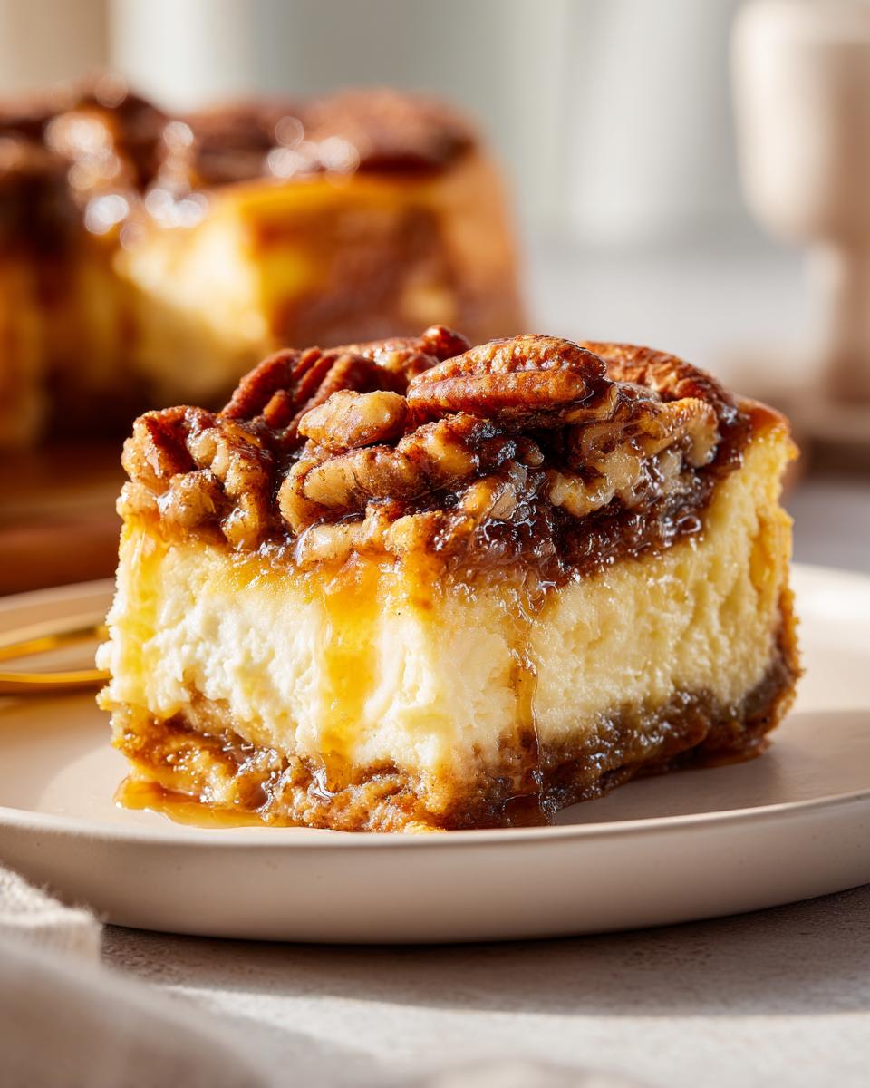 17 Irresistible Pecan Pie Cheesecake Secrets Revealed 8 Pecan Pie Cheesecake - detail 3