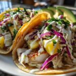 Crispy Pineapple Slaw Fish Tacos in 30 Minutes 10 Pineapple Slaw Fish Tacos