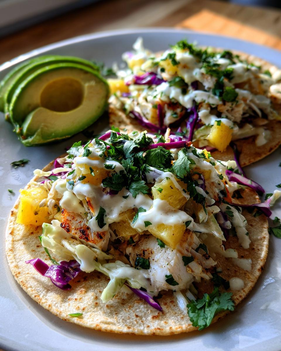 Crispy Pineapple Slaw Fish Tacos in 30 Minutes 8 Pineapple Slaw Fish Tacos - detail 3