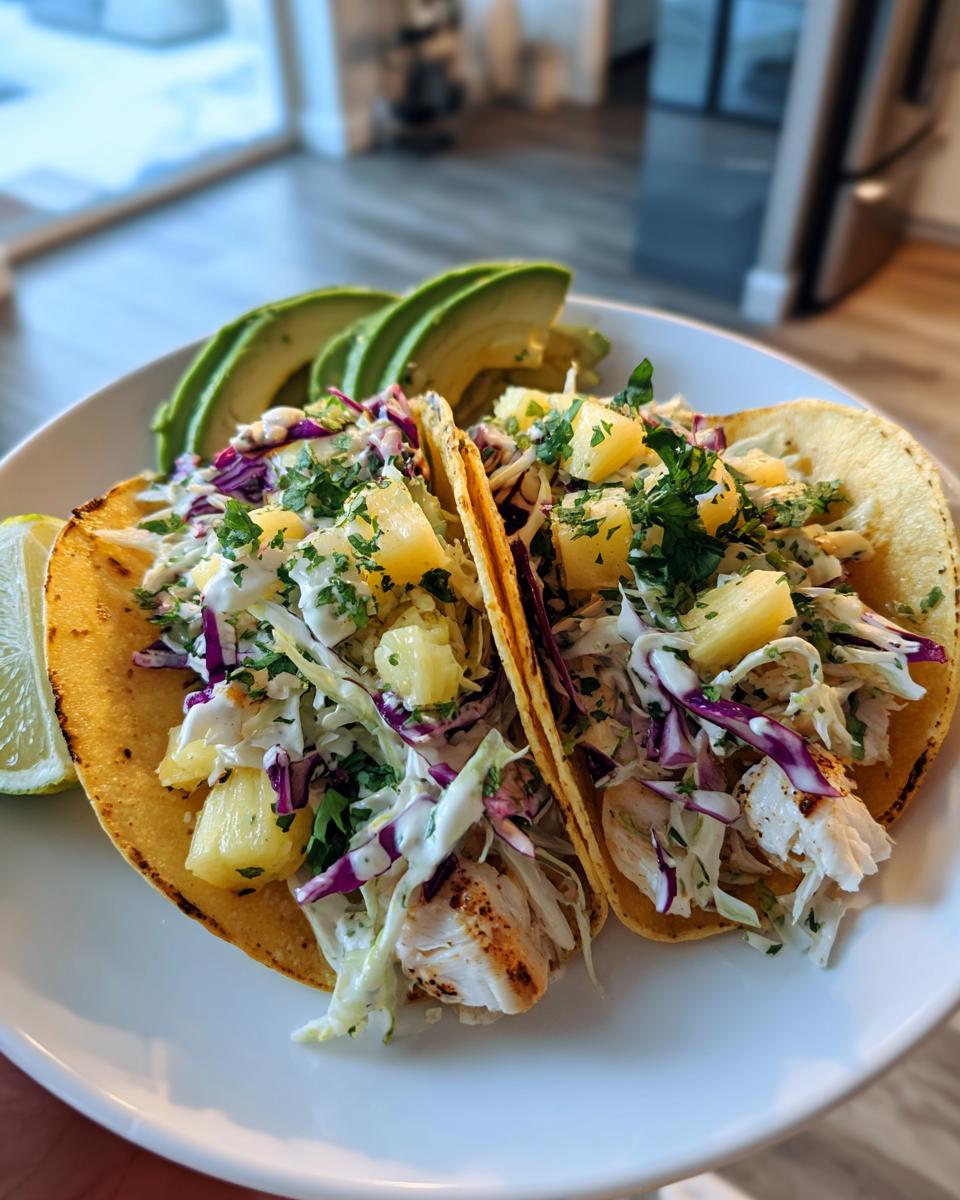 Crispy Pineapple Slaw Fish Tacos in 30 Minutes 9 Pineapple Slaw Fish Tacos - detail 4