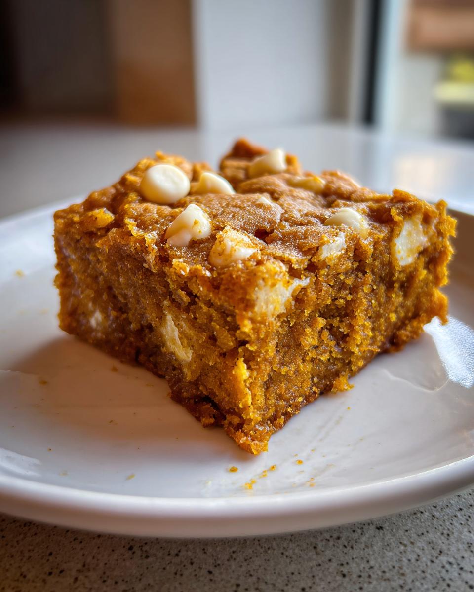 Perfect Pumpkin Blondies: 3 Secrets for Irresistible Fall Treats 5 Pumpkin Blondies - detail 2