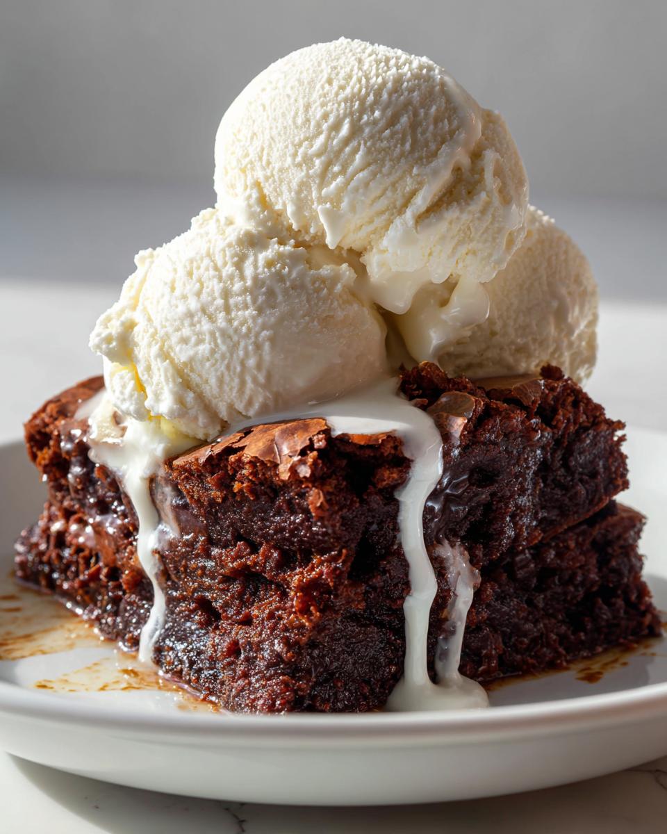 Irresistible Pumpkin Brownie Sundaes Ready in 25 Minutes 6 Pumpkin Brownie Sundaes - detail 1