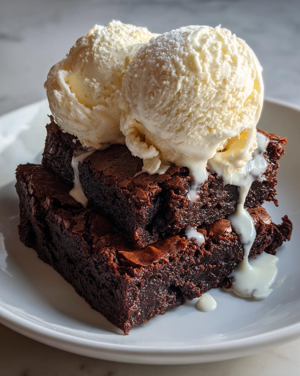 Irresistible Pumpkin Brownie Sundaes Ready in 25 Minutes 7 Pumpkin Brownie Sundaes - detail 2